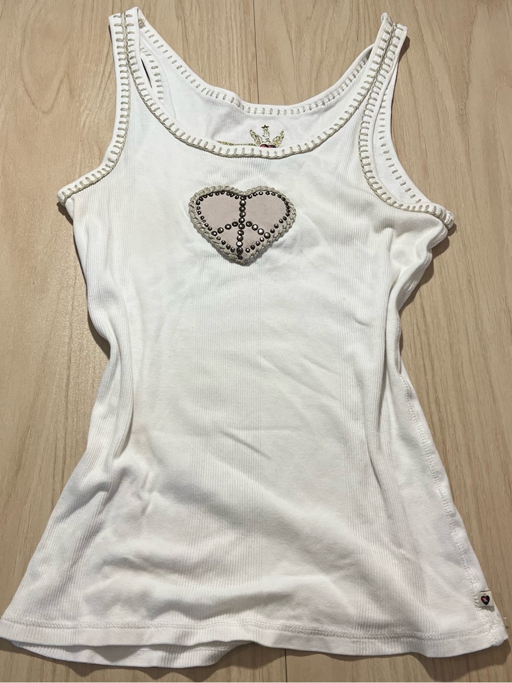 Vintage Tank Twisted Heart America Everlasting Rare